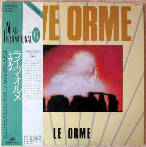 Copertina di Live Orme